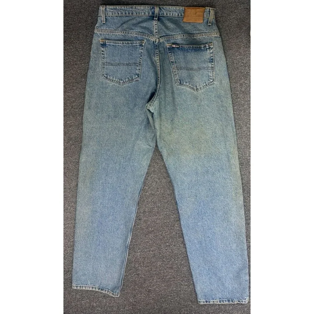 Vintage 90s Polo Jeans Co. Carpenter Jeans 34x34 Y2K Loose Fit Made in Mexico - Picture 2 of 4